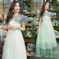 ราคา เดรสสไตล์เจ้าหญิงสวยหวาน S-2XL ชุดออกงาน ชุดไปงาน ชุดราตรี ชุดไปงานแต่ง ชุดเพื่อนเจ้าสาว สาวอวบ อ้วน เดรสสีครีม ชุดออกงานสีครีม ชุดสวยๆ ชุดเดรส BBS (1729597000444054046)