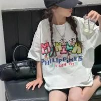 ราคา เสื้อยืดแขนสั้นสีขาวสำหรับเด็กผู้หญิง แต่งลาย 3 มิติ เหมาะสำหรับเด็กฤดูร้อน พิมพ์ลายการ์ตูน เสื้อยืดอเนกประสงค์ 2025 สไตล์ฤดูร้อน [COD] เสื้อ เนตรนารี ผู้ หญิง ถุงเท้า นัก เรียน (1731740876048009205)