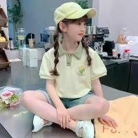 ราคา เสื้อยืดแขนสั้นฤดูร้อน สำหรับเด็กผู้หญิง สไตล์ตะวันตก คอตั้ง คอปกโปโล เสื้อใส่สบาย กระโปรง ตราสมอ ประถม ขาว ใส่ ไป โรงเรียน เรียน ตรา สโนว์ไวท์ เสื้อ ยุวกาชาด หญิ (1731199961052645164)