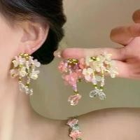 ราคา ต่างหูลูกปัด สไตล์วันหยุด สีสันสดใส พู่ดอกไม้ ต่างหูโดปามีน ฤดูร้อน เข็มเงิน 925 ต่างหูเฉพาะ สไตล์โมริ chanel cc stud earrings chanel cc stud earrings (1731739740367389898)
