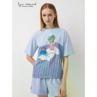 ราคา Lyn around - เสื้อยืด ลายฉากปิกนิก La La Land (A25C1WT004) (1731867350372354249)