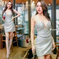ราคา #7473 Xs SML สุดแซ๊บบ เผ็ช SHE’s HOT ม๊ากก️‍ ชุดไปปาร์ตี้ ชุดออกงาน ชุดไปงาน sexy ชุดเซ็ตสวยๆ ชุดใส่เที่ยว กลางคืน พริตตี้ bt (1732225159946406430)