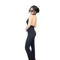 ราคา จั๊มสูทคล้องคอโชว์หลัง ขายาว งานพรีเมี่ยมสุดคลาสสิค Sexy เรียบหรู ดูดีมีสไตล์ ผ้าไอโคล่อย่างดีเกรด AAA ผ้านุ่ม ใส่สบายมาก ผู้หญิง Clothing เสื้อผ้า (1729925266746477379)