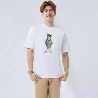 ราคา ESP เสื้อทีเชิ้ตเฟรนช์ชี่ทรงโอเวอร์ไซส์ ผู้ชาย สีขาว | Oversized Frenchie Tee Shirt | 03837 (1731904858508133980)