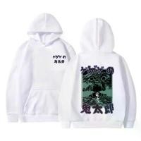 ราคา ผ้าฝ้าย Hoodie อะนิเมะ Gegege No Kitaro Y2K Mens Vintage เสื้อแขนยาวมังงะกราฟิก M-3XL ขายดี (1731788177324607015)