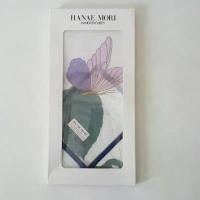 ราคา ผ้าเช็ดหน้าแบรนด์เนม Vintage HANAE MORI Butterfly motive Japanese Cotton Handkerchief Gift Box ของแท้ จากญี่ปุ่น บล็อกบัสเตอร์ (1731977460318111420)