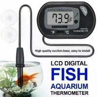 ราคา เครื่องวัดอุณหภูมิตู้ปลา, พลาสติกทนทาน, จอ LCD ดิจิตอล, เครื่องตรวจจับอุณหภูมิตู้ปลาขนาดเล็ก, กันน้ำ, พร้อมหัววัด, เครื่องมือวัดเซ็นเซอร์อุณหภูมิ, เหมาะสำหรับตู้ปลาและสัตว์เลี้ยง, อุปกรณ์สำหรับปลา (17