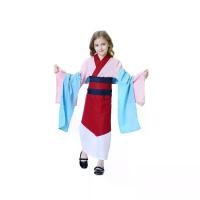 ราคา สินค้าอยู่ไทย 7C74 ชุดมู่หลานเด็ก ชุดมู่หลาน มู่หลาน Dress for Children Mulan Suit Disney Princess Costume Movie Party Cosplay Fancy Outfit (1731950157323470306)
