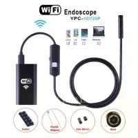 ราคา ของแท้ 100% กล้องงู กล้องจิ๋ว กล้องไร้สาย WiFi Endoscope Waterproof Boroscope Inspection Camera 1M 6-LED 2.0 Megapixel HD (1732151113205188423)