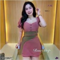 ราคา Garden Clothes ชุดเซ็ท SET 2 ชิ้น เสื้อแขนบอลลูน + กางเกงขาสั้น .. สีชมพู (1732225624429529791)