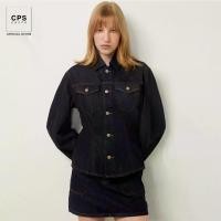 ราคา CPS CHAPS เสื้อเชิ้ตยีนส์ดีเทลเข้ารูปช่วงเอว ผู้หญิง FITTED WAIST JEANS SHIRT รุ่น C25WFKA180 (AW25#A1) (1731874211855303982)