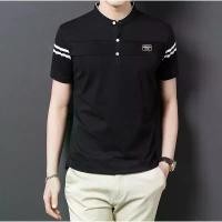 ราคา เสื้อโปโลสำหรับผู้ชาย เสื้อโปโลผู้ชายแฟชั่นใหม่ แขนสั้น เสื้อยืดผ้าฝ้าย ผ้าไหม สุภาพบุรุษ Man Shirt คอปก Clothing Polo (1730888820762118780)