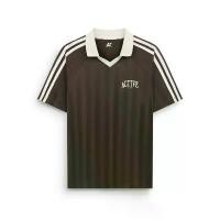 ราคา UIVFHJ AIIZ (เอ ทู แซด) - AIIZ เสื้อโปโลคอวีแอคทีฟผู้ชายแขนสั้น AIIZ Men's Pinstripe Polo Shirt สินค้าขายดี (1732143815101286214)