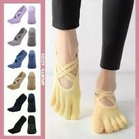 ราคา Sports socks ถุงเท้าโยคะห้านิ้ว ถุงเท้ากีฬา มีบริการเก็บปลายทาง (1731913983465457351)