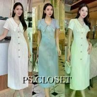 ราคา <พร้อมส่ง> Rattana 63 เดรสยาวสีขาว ทรงสวย เรียบหรู ใส่ออกงาน ทำบุญ กฐิน งานบวช งานแต่ง Clothing Dress เดรส งาน Women Lady เสื้อผ้า ผู้หญิง ชุด ชีฟอง (1731120897622509874)