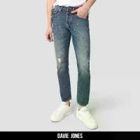 ราคา กางเกงยีนส์ทรงสลิมฟิต Davie Jones So0002 สีน้ำเงิน (1730105509223107040)