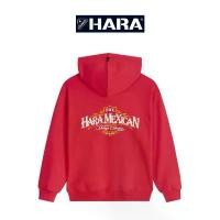 ราคา 2025[ส่งฟรี] Hara ฮาร่า ของแท้ เสื้อกันหนาว แขนยาว มีซิป สีแดง ซิปหน้า Mexican สกรีนลาย Cotton 100% รุ่นMMTL-0034-29 ขายดีประจำเดือนนี้ (1731996934183159225)