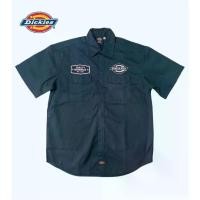 ราคา [จัดส่งทันที] เสื้อเชิ้ตDickies(ดิกกี้)เสื้อแขนสั้นวินเทจ,ปักโลโก้ (1731898344755399346)