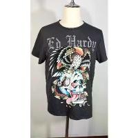 ราคา Ed Hardy:Classic Tattoo Print Black T-Shirt Rock Biker Style | เสื้อยืดสีดำ ลายรอยสักสุดคลาสสิก สไตล์ร็อกไบค์เกอร์ มีบริการเก็บปลายทาง (1732211011607889243)