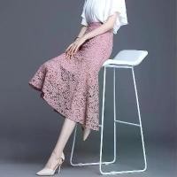 ราคา กระโปรง Midi ลูกไม้, เอวสูง, กระโปรงทรงดินสอ, กระโปรงยาว, กระโปรงบาน, กระโปรงทรงเมอร์เมดรัดรูปสีชมพู, กระชับสัดส่วน, ฤดูร้อนใหม่ (1731667058187077157)