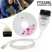 ราคา สายเคเบิล K DCAN, เข้ากันได้กับ Windows 7 Professional, อินเทอร์เฟซ USB, สายเคเบิลวินิจฉัย, สายสแกนเนอร์วินิจฉัยแบบพกพา, ชิป FTDI FT232RL, พร้อมสวิตช์, สำหรับรถยนต์และระบบอัตโนมัติ (173182962134211254