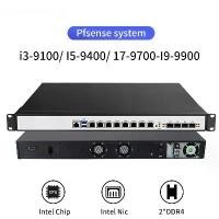 ราคา เราเตอร์เซิร์ฟเวอร์ไฟร์วอลล์ 1U อุตสาหกรรม, Intel 8 กิกะบิต 1000M, พร้อม SFP 4 * 10G, Intel Core i5 9400 และ i7 9700, พลังงานล้นพื้นที่ (1731535405944439919)