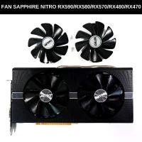 ราคา พัดลมการ์ดจอ SAPPHIRE NITRO RX590/RX580/RX570/RX480/RX470 P13073 คลังสินค้า (1731396566049196101)