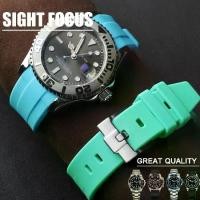 ราคา สายนาฬิกา ปลายโค้ง 20 มม. สำหรับ Rolex Yacht Master Oyster Perpetual Submariner Daytona GMT Datejust วันและวันที่ สำรวจสายนาฬิกา (1730210009683036525)