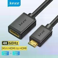 ราคา Jasoz 4K Mini HDMI Male to HDMI Female Adapter Cable For Camera Tablet Gopro (1732240038339577843)
