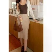 ราคา avo Rimmey bodycon skirt กระโปรงไหมพรมเอวยางยืด รุ่นนี้ผ้านุ่มมากก เป็นผ้าไหมพรมที่มีดีเทลลายผ้าทำให้ดูไม่เรียบ จัดส่งเฉพาะจุด (1731634443121952585)