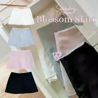 ราคา Saturday Mania | Blossom Skirt กระโปรงซับในกางเกง ขอบลูกไม้ (1731632611493971935)