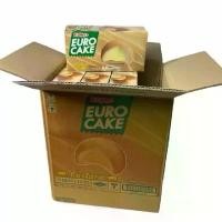 ราคา พร้อมส่ง. [ ยกลัง ] ยูโร่ Euro Cake คัสตาร์ดเค้ก บรรจุ 12 กล่อง 144 ชิ้น ยูโร่ ยูโรเค้ก ของกินเล่น ขนมยัดไส้ (1731782921658926200)