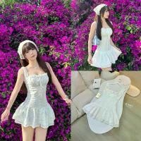 ราคา SUNIDA ชุดเดรส +ผ้าโพกผม ชุดเดรสลูกไม้ฉลุสีขาว(*สอบถามสต๊อกก่อนกดสั่งน๊า) ขาย (1732147024063530838)
