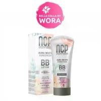 ราคา ขายดีทั้งเครือข่าย ของแท้100% NCP Aura White Sunscreen BB Lotion SPF50 PA+++ บีบีโลชั่นกันแดด (80 ml.) (1731925618642355997)