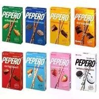 ราคา CPWNZU Lotte Pepero biscuit stick almond chocolate strawberry (32g.) คลังสินค้า (1732097568958416110)