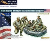 ราคา โมเดลเรือทหาร Gecko Models 35GM0060 US Navy Seals Team In Action Circa 90s (w/ Combat Rubber Raiding Craft) 1/35 COD (1732140704298993663)