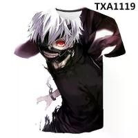 ราคา อะนิเมะใหม่ Tokyo Ghoul Tokyo Food Plant เสื้อยืดลำลองพิมพ์ลาย 3 มิติ สำหรับผู้ชาย ทรงหลวม แขนสั้น เสื้อยืด (1732357474849097343)
