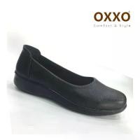 ราคา Ready To Ship OXXO Flat Shoes for Health Soft Leather Student Wedge Heel Oxxo 1 Inch Height Comfortable X11108 (1731919179098195191)