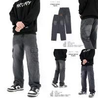 ราคา ZEROBOY - DENIM CARGO PANT กางเกงยีนส์คาร์โก้สีเทาฟอก (1729809457790617754)