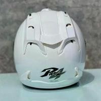 ราคา หมวกกันน็อคครึ่งใบ สีขาวมันวาว สำหรับผู้ชายและผู้หญิง เหมาะสำหรับขี่มอเตอร์ไซค์และรถออฟโรด หมวกกันน็อคฤดูร้อน แข่งรถตกหลุมพรางบนภูเขา Cross Casco Capacete (COD) (1732021434217628702)