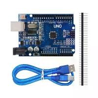 ราคา Arduino UNO R3 ชิปแบบ SMD สายusb ( ของแท้ ) พร้อมส่งที่ไทย (1732263937003522793)