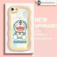 ราคา เคสสำหรับ iPhone 7 8 se 2020 7 Plus 8 Plus ลายครีม ขอบคลื่น เคสโทรศัพท์โปร่งใส ป้องกันกล้องสร้างสรรค์ ซิลิโคนกันกระแทก เปลือกนิ่ม เคสโทรศัพท์ใสสีสันสดใส (1729626328488643518)