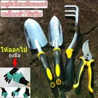 ราคา garden tool ชุดทำสวน อุปกรณ์ทำสวนจิ๋ว เครื่องมือทำสวน ชุดพรวนดินจิ๋ว ถุงมือพรีเมี่ยมฟรี กรรไกรตัดแต่งกิ่ง พลั่ว เสียม คราด ชุดอุปกรณ์ปลูกต้นไม้ เซต ชุดอุปกรณ์พรวนดิน อุปกรณ์ทำสวน กรรไกรตัดกิ่งไม้ใหญ่ 