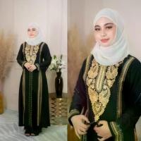 ราคา อาบาย่าอิสลาม ชุดเดรสผู้หญิง ชุดเดรสมุสลิมผู้หญิงหรืออาบาย่างานปัก ชุดสีดำ สไตล์เจ้าสาวดูไบสวยๆ สินค้านำเข้าจากต่างประเทศ ชุดเดรสออกงานอิสลามหรือรับแขกผู้ใหญ่ ชุดรายอ ชุดอิสลาม ส (1729630925276416059)