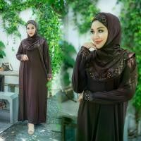 ราคา ชุดเดรสมุสลิมพร้อมผ้าคลุมฮิญาบ ชุดผู้หญิงอิสลาม ดีเทลปักเพชรรีดสุดอลัง สไตล์ตุรกีทรงสวยหรู IM36 รุสมีนีเสื้อผ้าสตรีอิสลาม (1731202367245485993)