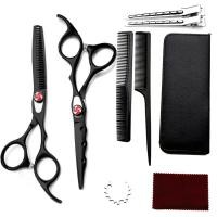 ราคา กรรไกรตัดผมมืออาชีพ สีดำ เครื่องทำญี่ปุ่น กรรไกรตัดผม ช่างทำผม กรรไกรตัดผม สีตรง กรรไกรผอมบาง กรรไกรผอมบาง (1729995474908317852)