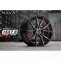 ราคา ล้อแม็กซ์ Naya Everest 2 ขอบ 15 4 รู สวยสปอร์ต ทนทาน เทห์ สปอร์ตอย่างมีสไตล์ รับประกัน6 ปี (1731305359744403186)