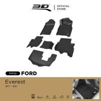 ราคา 3D Mats พรมปูพื้นรถยนต์ FORD EVEREST 2017-2021 พรมกันลื่น พรมกันนํ้า พรมรถยนต์ (1732326433417955461)