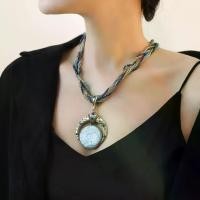 ราคา สร้อยคอแฟชั่นสตรีโบฮีเมียน เครื่องประดับยุโรปและอเมริกา สไตล์ชาติพันธุ์ สร้อยคอสั้น (1731400600650941969)