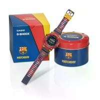 ราคา นาฬิกาผู้ชาย CASIO G-SHOCK รุ่น GBD-100BAR-4D Smart Watch Limited X BARCELONA (1731787856252995608)